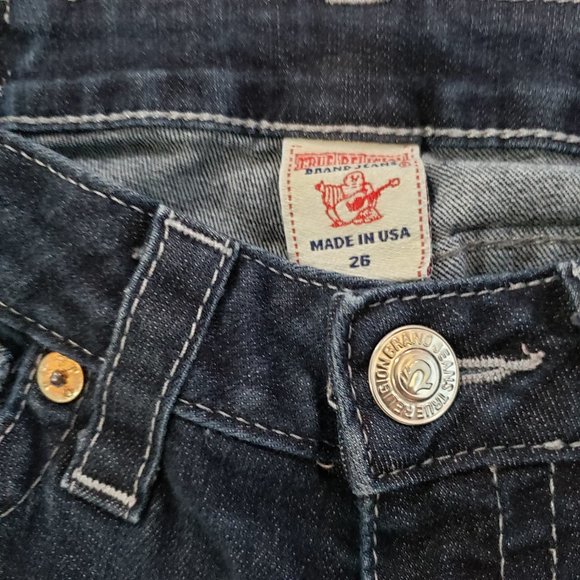 TRUE RELIGION Skinny Jeans Women's Size 26 - Picture 4 of 8